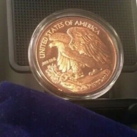 1 oz Copper Round - Walking Liberty - Made in U.S.A. - .999 Fine -203841897504 - Picture 6 of 6